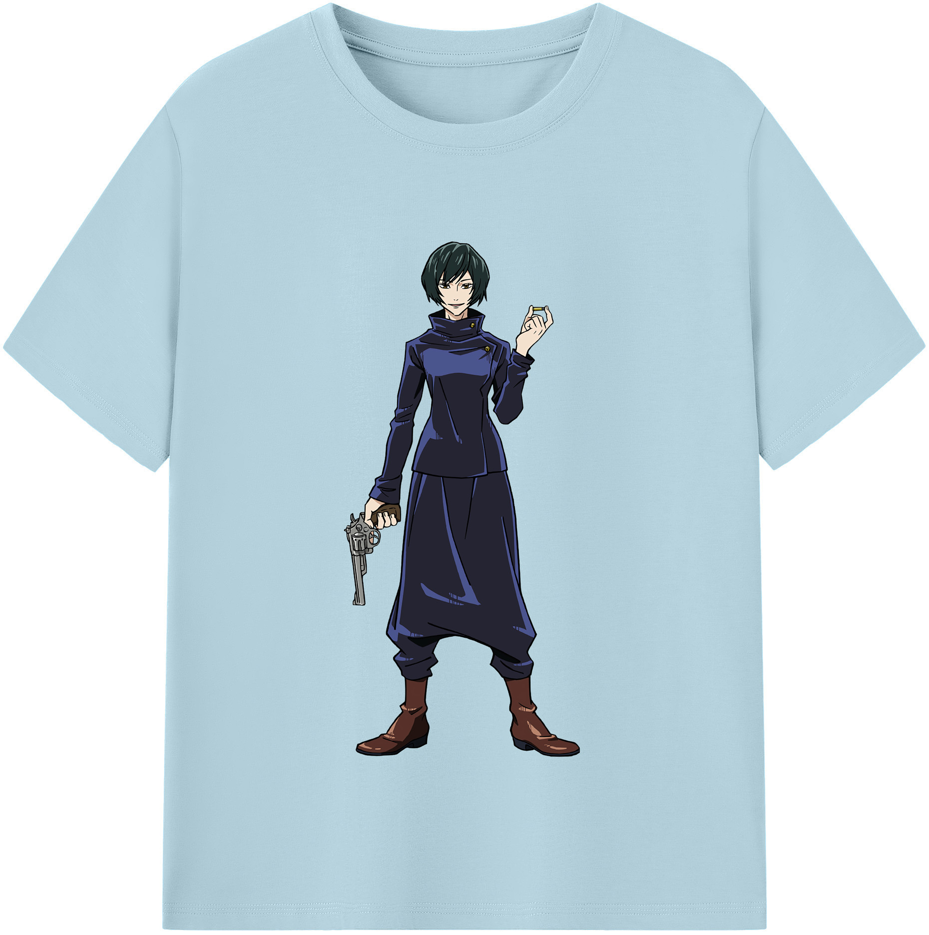 （画像用） 呪術廻戦 Jujutsu Kaisen 綿100％半袖Tシャツ（フロントプリント）